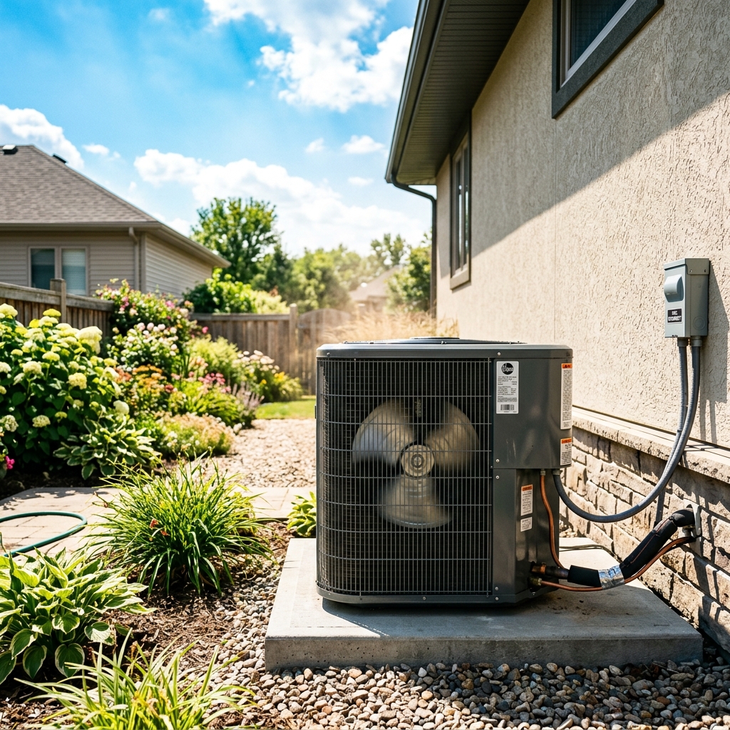 Modern HVAC unit
